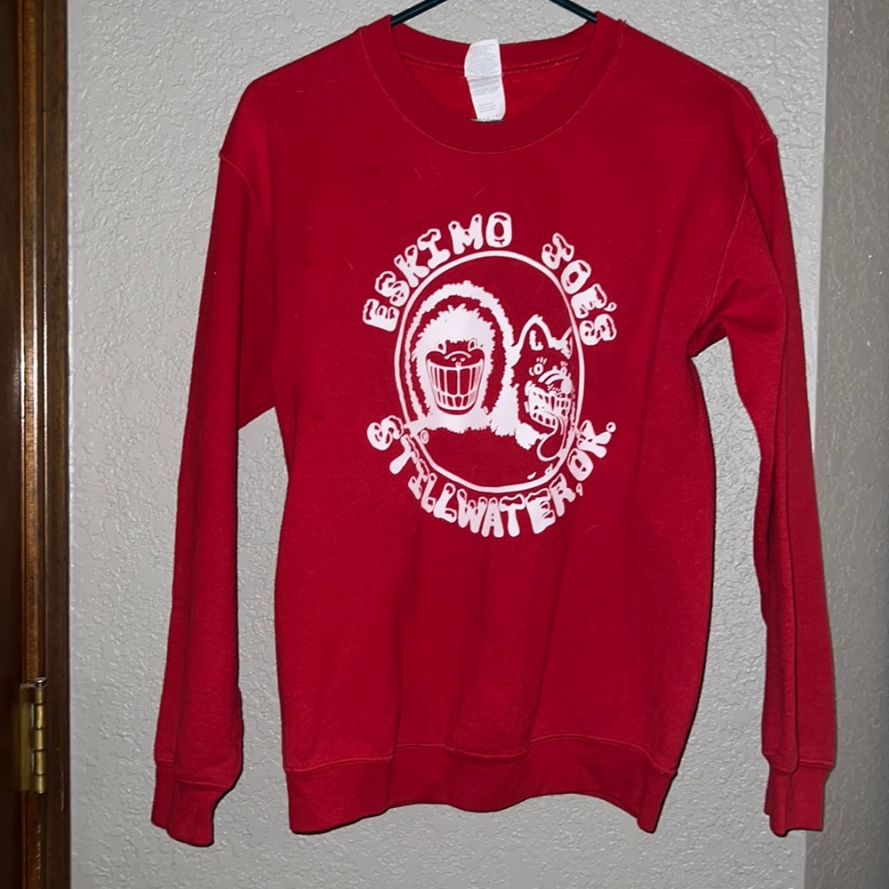 Red {BARELY WORN} Eskimo joes sweatshirt